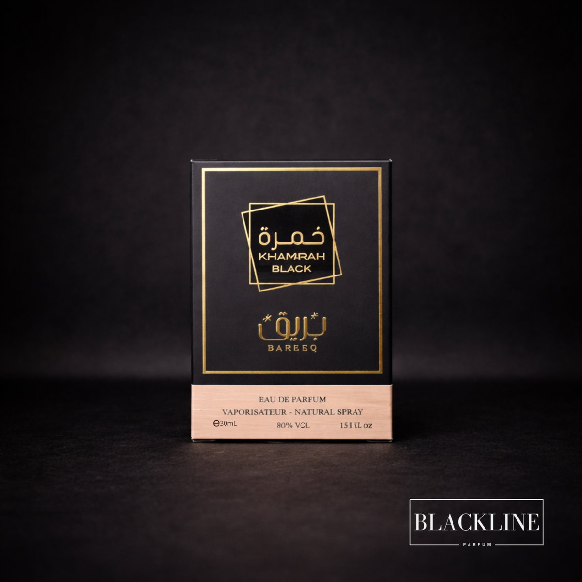 Khamrah Black BAREEQ 30ML Unisex