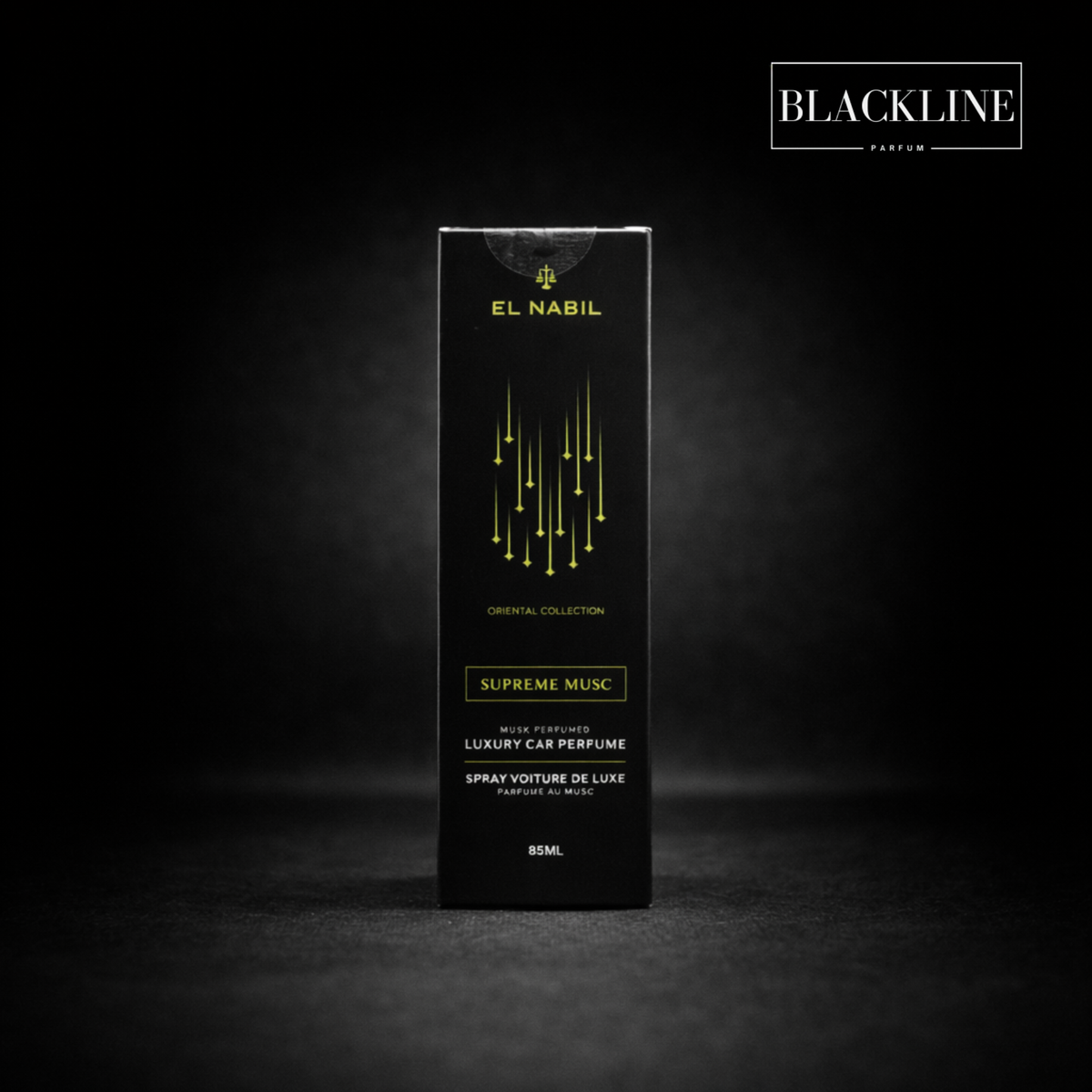 Spray per auto Suprême Musc Oriental Collection EL NABIL 85ML
