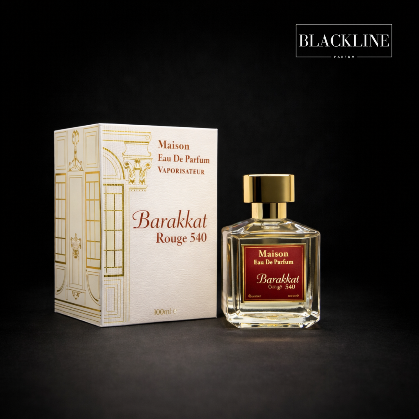 Barakkat Rouge 540 FRAGRANCE WORLD 100ML Unisex
