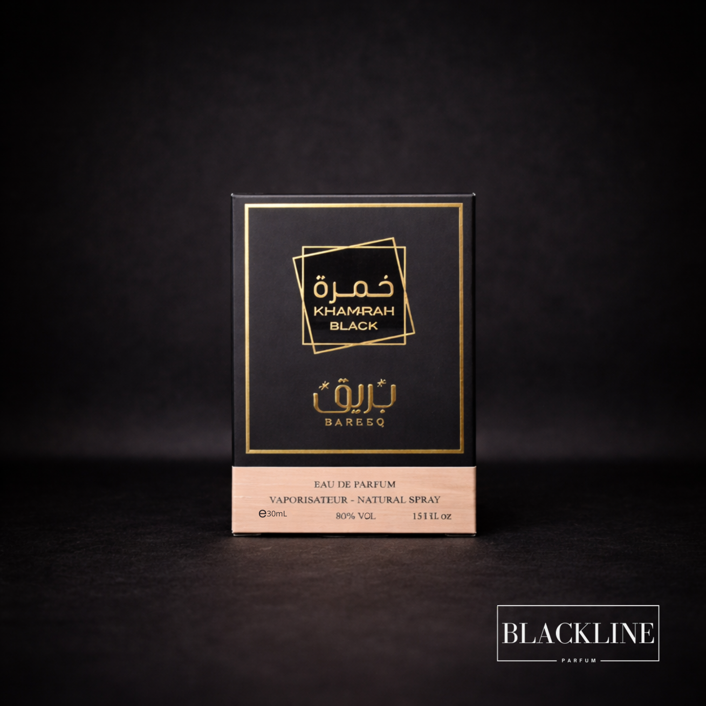Khamrah Black BAREEQ 30ML Unisex