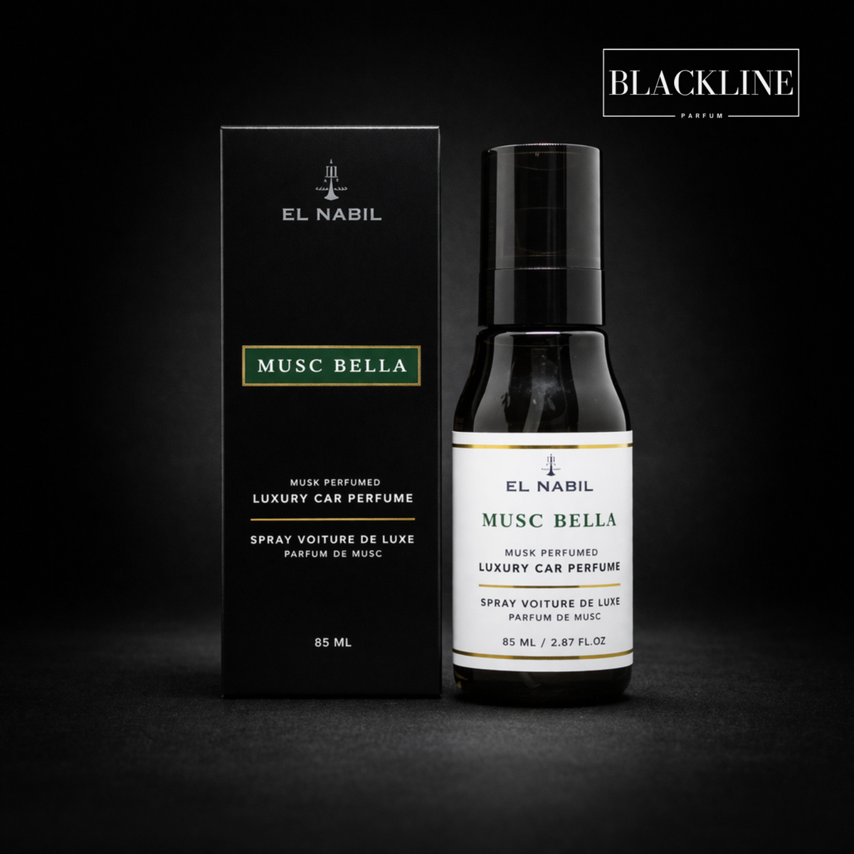 Car Spray Musc Bella EL NABIL 85ML