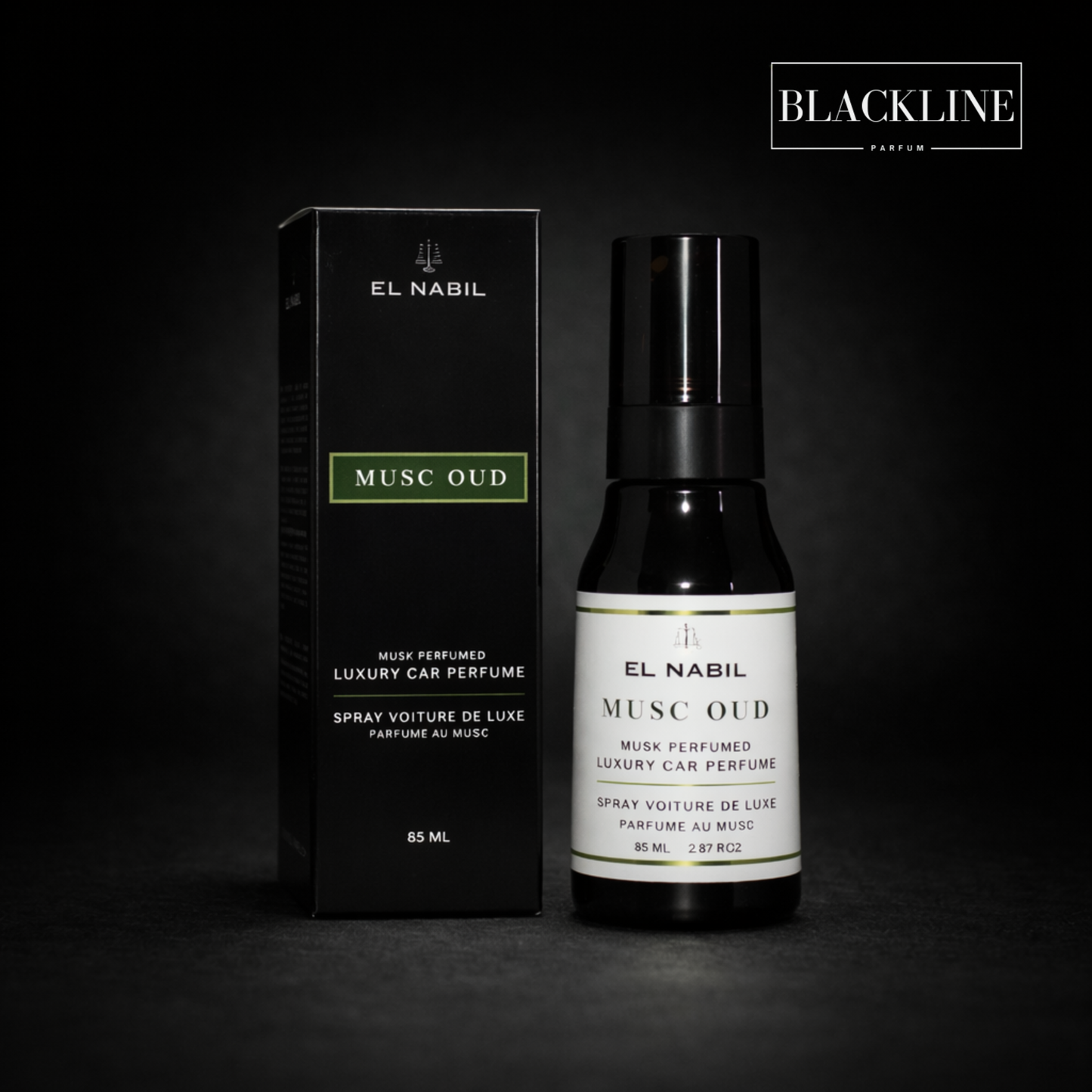 Car Spray Musc Oud EL NABIL 85ML