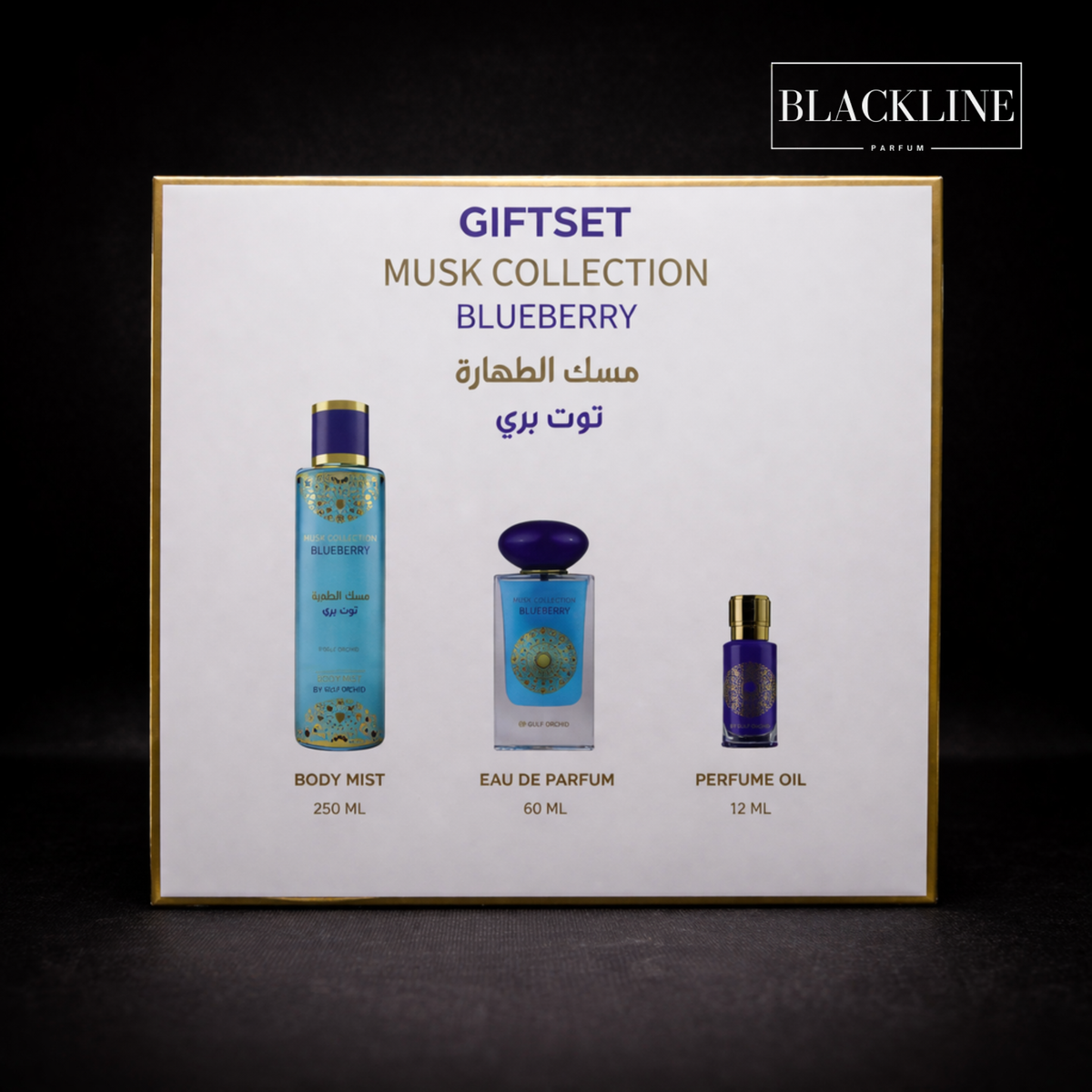 Musk Collection Blueberry BY GULF ORCHID Geschenkset Unisex